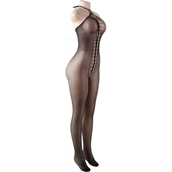 Queen Lingerie HALTER NECK BODYSTOCKING S-L