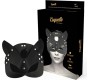 Coquette Accessories COQUETTE CHIC DESIRE - VEGAN LEATHER MASK WITH CAT EARS