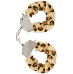 Toyjoy FURRY FUN CUFFS BONDAGE LEOPARD