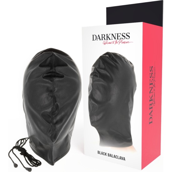 Darkness Bondage DARKNESS - SUBJUGATION MASK JUODA