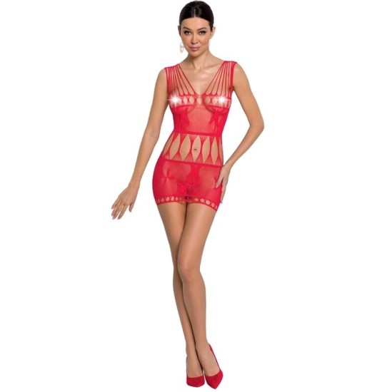 Passion Woman Bodystockings PASSION WOMAN BS090 RED BODYSTOCKING VIENS IZMĒRS