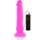 Diversia PAINDLIK VIBRATSEERIV Dildo 21 CM - LILLA