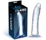 Glazed Realistiška dildo krištolinė medžiaga 21,5 cm