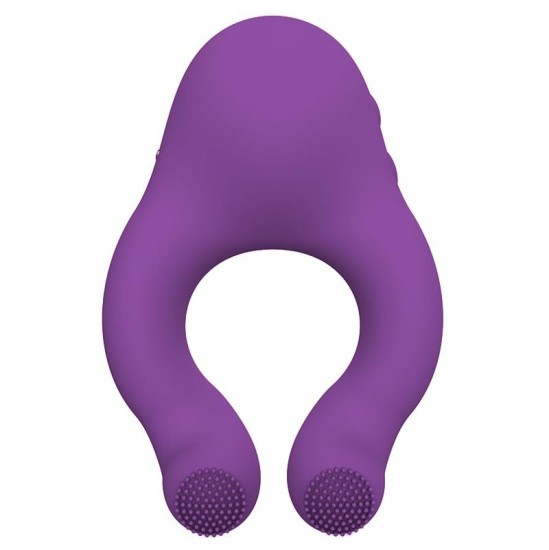 Action Fenda Vibrating Ring with Licking Tongue and Remote Control 3 Motors Magnetic USB