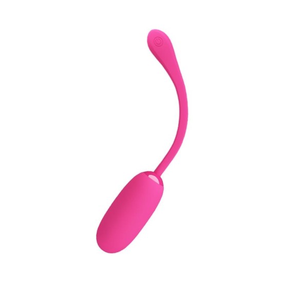 Prettylove Vibruojantis kiaušinis Julius USB Silicone Pink