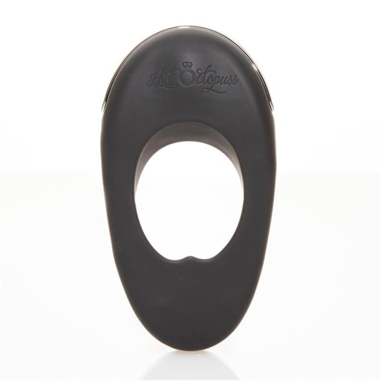 Hot Octopuss Atom Plus Virbrating Penis Ring and Perianal Stimulator Black