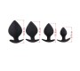 Chisa Pack 4 Butt Plug Renegade Spade Silikona Black