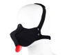 A-Gusto Neoprene Puppy Face Mask Adjustable and Desmontable Black