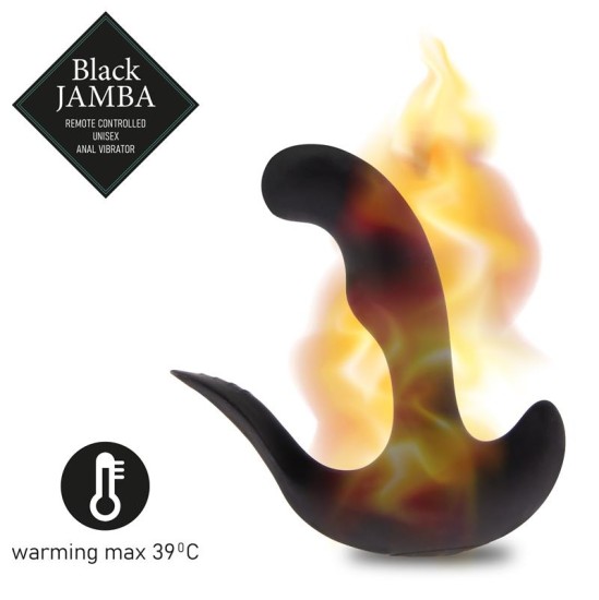 Feelztoys Black Jamba Anal Vibrator