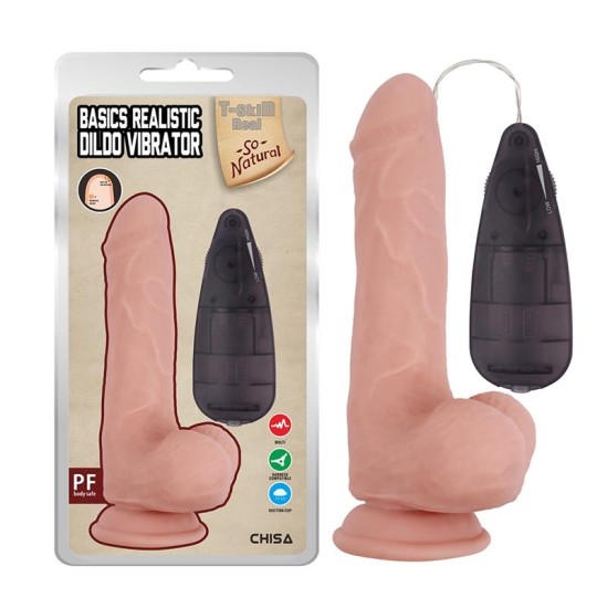 Chisa Reālistisks vibrējošs dildo pamati Reālistisks 7.8