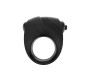 Latetobed Romeri Ring + Vibrating Bullet Silicone Black