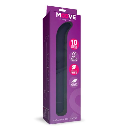 Moove Vibe Stimulator G-spot 10 funkcijas Purpurs