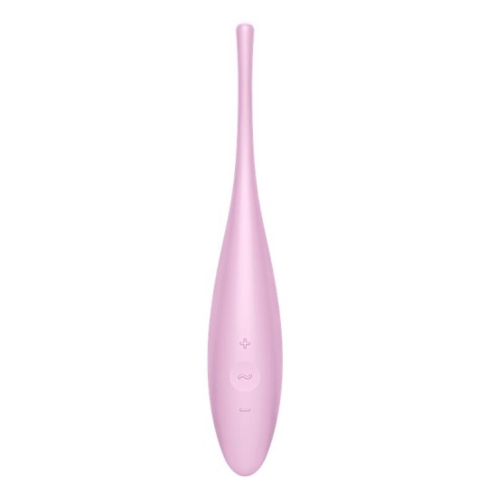 Satisfyer Twirling Joy rotējošs stimulators ar APP Pink