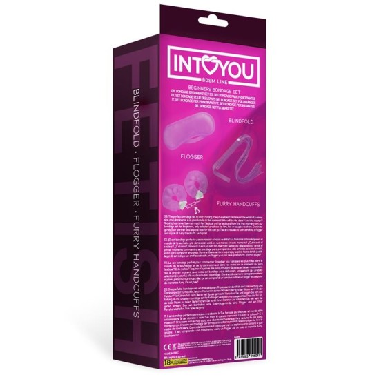 Intoyou Bdsm Line Iesācēju Bondage Set3 Pieces Purple