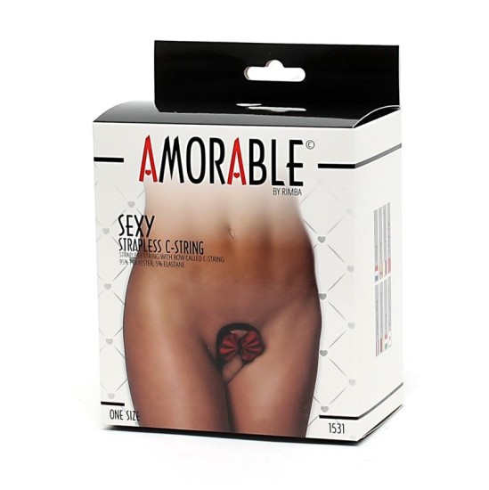 Amorable Strapless C-String One Size