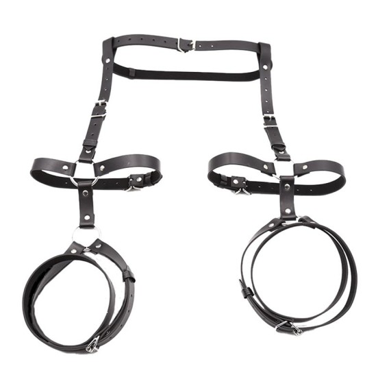 Intoyou Bdsm Line Fabian Leg and Waist Bondage Harness Adjustable