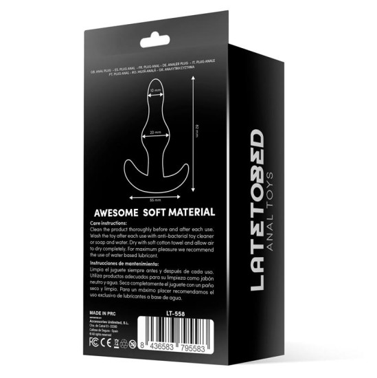 Latetobed Deen Silicone Butt Plug Anchor Base