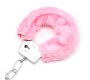 Intoyou Bdsm Line Furry Metal Handcuffs Pink