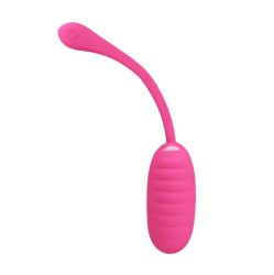 Prettylove Kirk Vibrating Egg su Movil APP Silicone USB