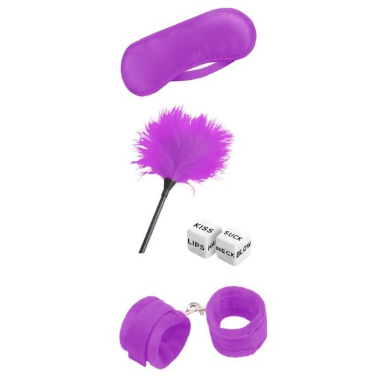 Intoyou Bdsm Line Starters Bondage Set 4 Pieces Purple