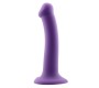 Action Bouncy Skystas silikoninis dildo Hiper Flexible 7,5–19 cm Dydis L Violetinė