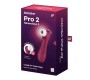 Satisfyer Pro 2 Gen 3 Liquid Air Technology Suction and Vibration Wine Red