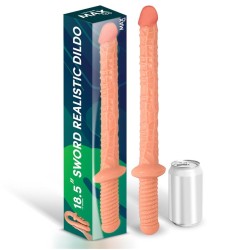 Max & Co Blade Realistic Dildo Sword 18.5 Flesh