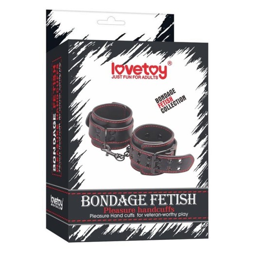Lovetoy Roku dzelži Bondage Black