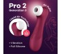 Satisfyer Pro 2 Gen 3 Liquid Air Technology Suction and Vibration Wine Red