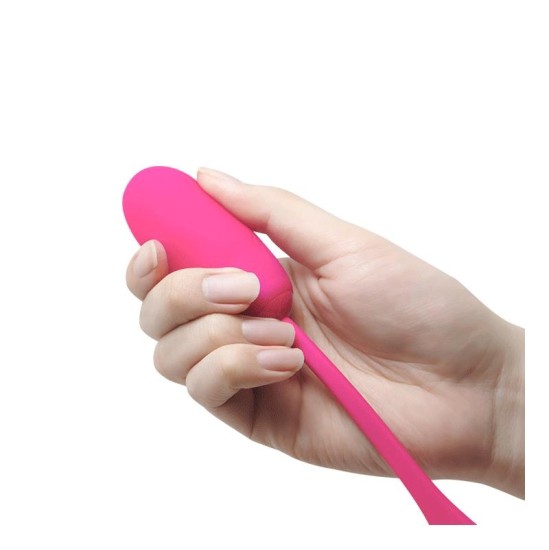 Prettylove Vibrating Egg Julius USB Silicone Pink