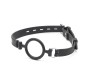 Latetobed Bdsm Line O Ring Ball Gag 5 cm Melns