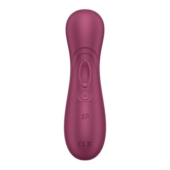 Satisfyer Pro 2 Gen 3 Liquid Air Technology Suction and Vibration Wine Red