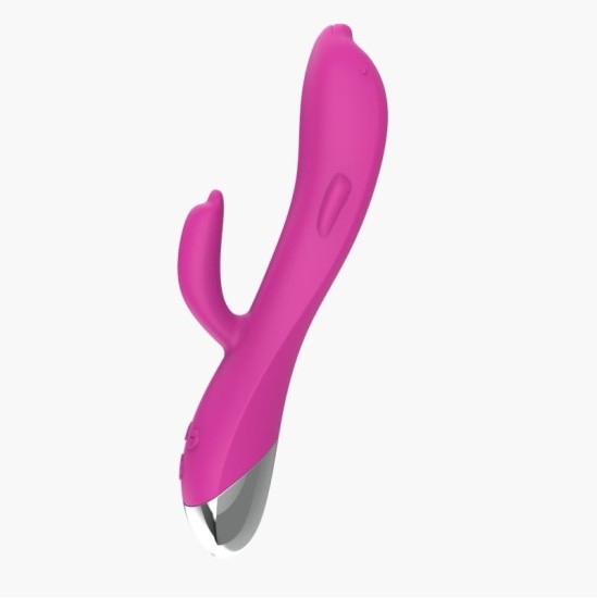 A-Gusto Dolphin Vibe 6 Vibration Functions USB Pink