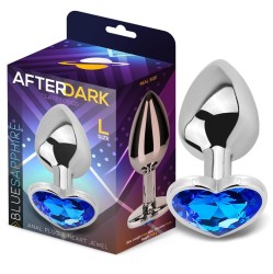 Afterdark Sirds formas dibena spraudnis, zils safīrs, izmērs L