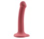 Action Bouncy Liquid Silikona Dildo Hiper Flexible 7 - 18 cm Izmērs M Burgundija