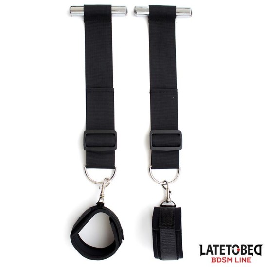 Latetobed Bdsm Line Door Swing Nylon Bind neopreenist randmemansetid