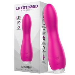 Latetobed Douby Vibe silikona rozā krāsā