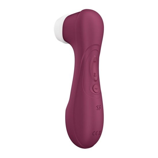 Satisfyer Pro 2 Gen 3 Liquid Air Technology Suction and Vibration Wine Red