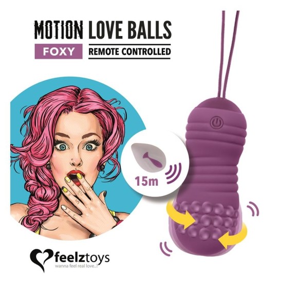 Feelztoys Remote Controlled Motion Love Balls Foxy