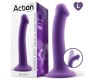 Action Bouncy Liquid Silikoon Dildo Hiper Flexible 7,5-19 cm Suurus L Lilla