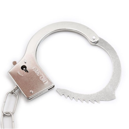 Intoyou Bdsm Line Furry Metal Handcuffs Pink