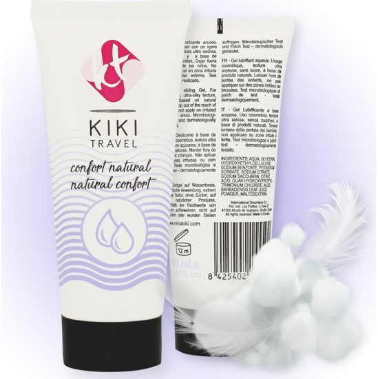 Kikí Travel CONFORT NATURAL LUBRIKANTS 50 ML