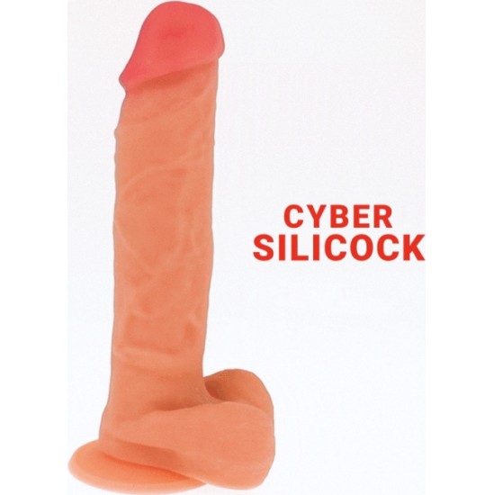 Cyber Silicock CYBERSILICOCK ULTRAREALISTIC PEHME VEDELA SILIKOONDONG 20,5 cm