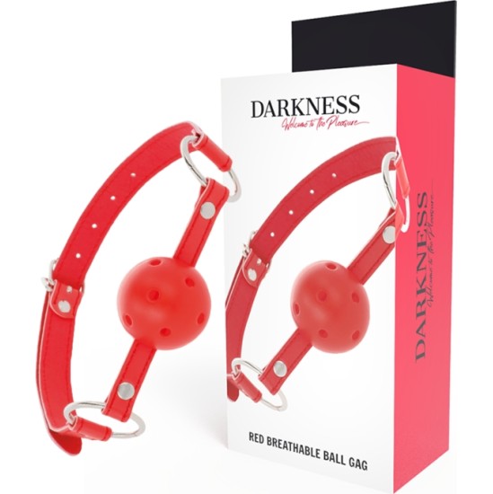 Darkness Bondage DARKNESS - RED BREATHABLE GAG