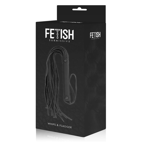 Fetish Submissive Bondage FETISH SUBMISSIVE - VEGAN LEATHER WHIP