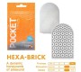 Tenga HEXA BRICK POCKET STROKER