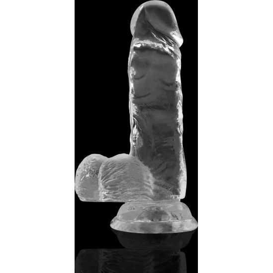 X Ray XRAY CLEAR COCK WITH BALLS 15.5CM X 3.5CM