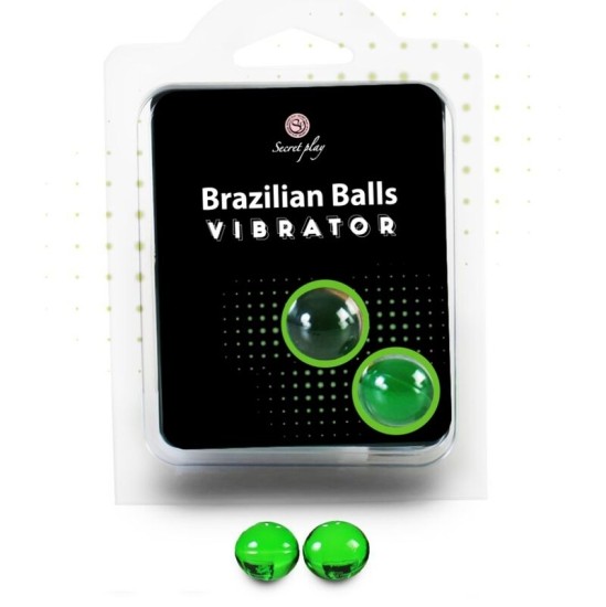 Secretplay Cosmetic SECRETPLAY - 2 SHOCK BRAZILIAN BALLS KOMPLEKTS