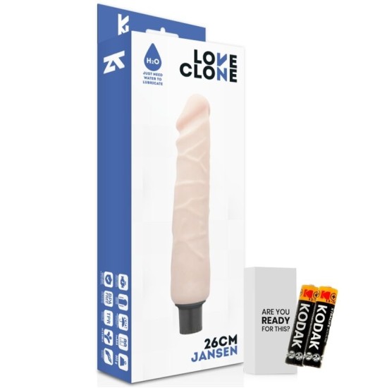 Loveclone JANSEN SELF LUBRICATION DONG FLESH 26CM