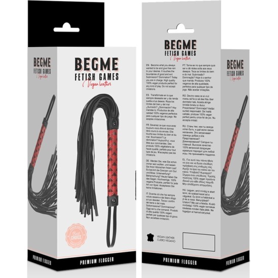 Begme Red Edition BEGME – RED EDITION VEGAN NAHAST FLOGGER